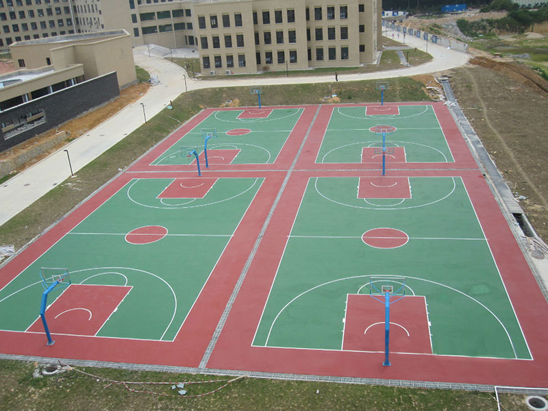 Acrylic stadium floor